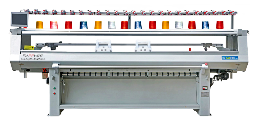 Computerized Flat-Knitting Collar Machine
