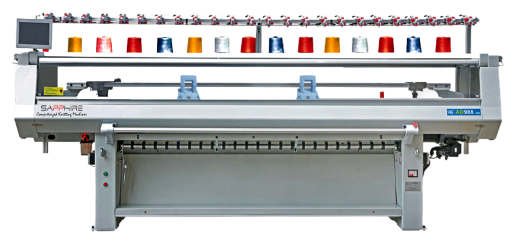 Computerized Flat-Knitting Collar Machine