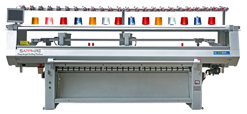 Computerized Flat-Knitting Collar Machine