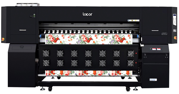 Locor LC1808B 8 Heads Industrial Sublimation Textile Printer